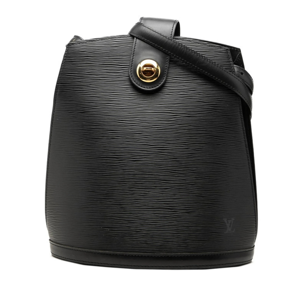 Louis Vuitton Epi Cluny Shoulder Bag M52252 Noir Black Leather Women's LOUIS ...